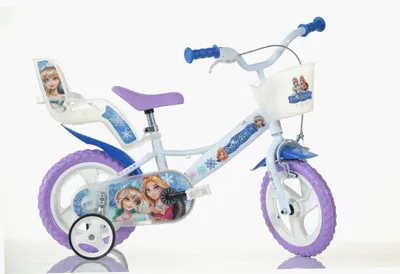 Immagine prodotto di F.lli Schiano Sch Snow Queen 12" - Bicicletta Per Bambine (3-5 Anni), Ruote 12", Telaio Acciaio, Con Accessori - Colore Bianco