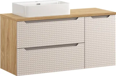 Obrázok produktu pre Kúpeľňová súprava 120 cm s doskou a umývadlom Trust