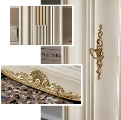 Produktbild von Büro Bücherschrank Aktenschrank Luxus Italienische Möbel Antik Schrank Schränke