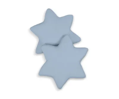 Produktbild von 2er-Set Kissen - schmutziges Blau
