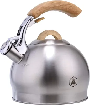 Produktbild von LAGUIOLE - Pfeifkessel 3 L - Holzgriff - Für alle Arten von Tellern geeignet