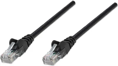 Immagine prodotto di INTELLINET Patchkabel RJ45 U/UTP Cat5e 3.0m Hebelschutz schw
