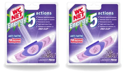 Produktbild von 2 x WC Net Toiletstein Lavendel - Vorteilspackung - 2 Stücke