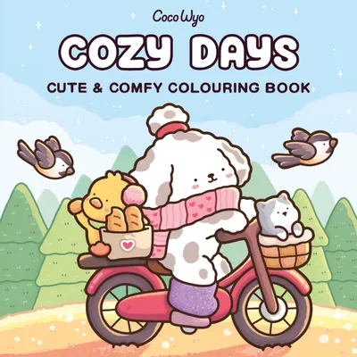 Produktbild von Cozy Days: A cute and comfy colouring book (Coco Wyo)