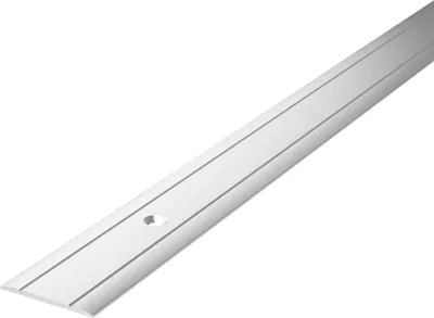 Obrázok produktu pre Prechodový profil VILO – samolepiaci – pre laminát a vinyl – bez vŕtania – 28 mm x 93 cm – G109 – strieborný