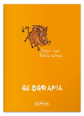 Zdjęcie produktu dla Zeszyt A5 Herlitz Eco PP Geografia - 60 kartek, kratka