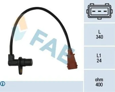Produktbild von FAE Impulsgeber Schwungrad 79033 für RENAULT ESPACE III (JE0_)