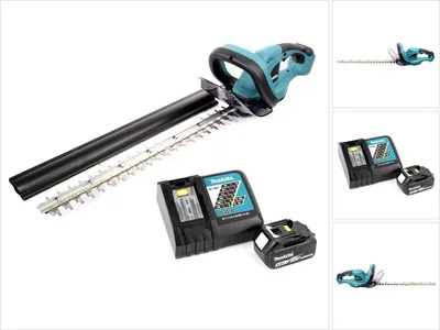 Produktbild von Makita DUH 523 RT Akku Heckenschere 18 V 52 cm + 1x Akku 5,0 Ah + Ladegerät