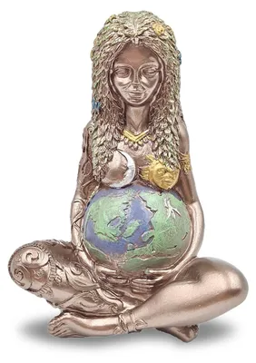 Produktbild von Solidchoice – Kunstwerk im Stil einer Mutter Erde, eine Statue aus Harz für die Wohnraumgestaltung