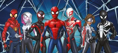 Produktbild von Sanders & Sanders Poster Spider-Man Rot, Blau und Grau - 601085 - 0,9 x 2,02 m