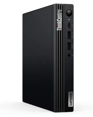 Productafbeelding van Lenovo IDG ThinkCentre M75q Gen 5, processor: R5-8500G, geheugen: 16GB, opslag: 512GB SSD, mini-pc, transparant, één maat / EU-stekker, 220V, transparant, één maat