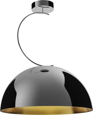 Productafbeelding van Hanglamp TWENTY, zwart chroom-goud, 1xE27x40W, metaal, afmetingen: 50x40x40cm, IP20, Maxlight