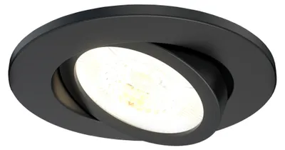 Image de Ledvion spot LED noir 7W CCT etanche IP65