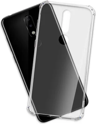 Produktbild von TPU Hülle Clear Armor Soft Case für Nokia 5.1 Plus , Nokia X5 (5.86'') - transparent