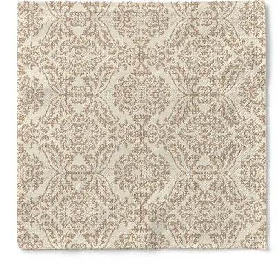 Produktbild von Tissue Serviette Kiyan in Braun, 40 x 40 cm, 100 Stück - Mank - Ornamente