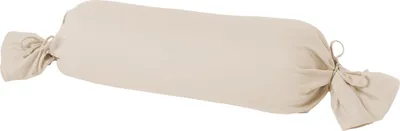 Produktbild von Mako Kissenbezug Feinjersey für Nackenrolle 15 x 40 cm düne
