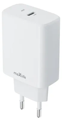 Zdjęcie produktu dla Maxlife Ładowarka Sieciowa Pd Qc Mxtc-10-30C 1X Usb-C 30W Biała