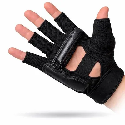 Produktbild von Ibenzoa® MMA-Handschuhe zum Training und Sparring mit Handgelenkschutz für Männer und Frauen Größe -M
