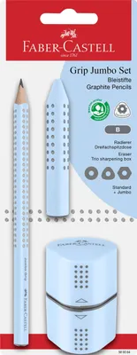 Immagine prodotto di FABER-CASTELL Set Jumbo Grip sky blue BK