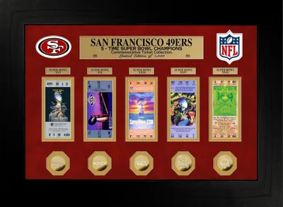 Produktbild von San Francisco 49ers Deluxe Super Bowl Tickets Coin Bild