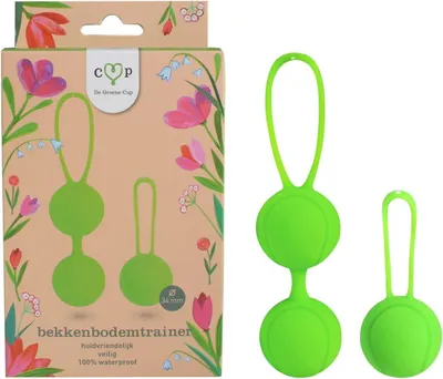 Produktbild von Famanu Beckenbodentrainer Kegelübungen - Schwarz