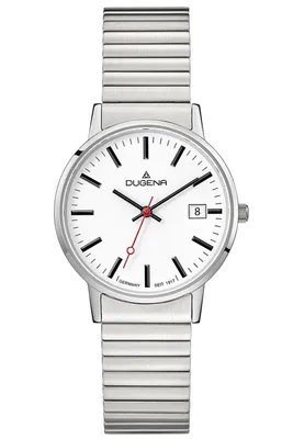 Produktbild von Dugena 4460750 Damen-Armbanduhr, Edelstahl-Gehäuse, Metall-Armband