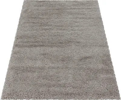 Produktbild von Teppich Läufer Wohnzimmer Beige 80x150 Unicolor - Einfarbig aus Polyester