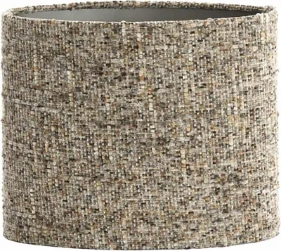 Produktbild von Light & Living - Lampenschirm Osire - Grau - 30x15x25cm - Stoffschirm für E27