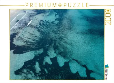 Produktbild von CALVENDO Puzzle Blaue Tiefe 2000 Teile Puzzle quer | 2000 Teile Lege-Größe 90x67cm Foto-Puzzle für glückliche Stunden