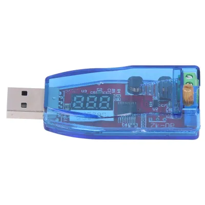 Obrázek produktu pro USB nastavitelný napájecí modul, USB napájecí modul, Buck Boost měnič napětí, USB regulátor napětí, Boost Buck modul, DC-DC nastavitelný měnič napětí