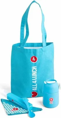 Produktbild von All4Lunch Isolier Warmhaltebox Picknick Set 650ml 5-tlg. MG90