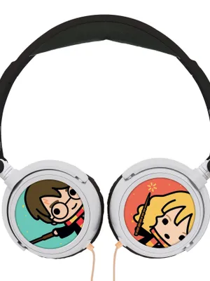 Image de Casque stéréo filaire pliable Harry Potter avec limitation de volume d'écoute