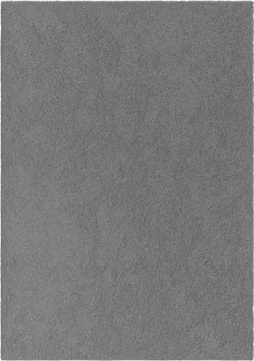 Image de TAPITOP tapis shaggy tissé avec motif uni