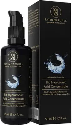 Produktbild von Satin Naturel Bio Hyaluron Serum hochdosiert vegan 50 ml