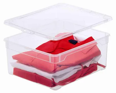 Obrázok produktu pre 1-12x Úložné boxy Rotho Clear Box s 9l 40,0x33,5x8,5 cm 1