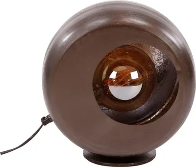 Produktbild von Tischleuchte Try, 30 cm Durchmesser, Schwarz-Nickel