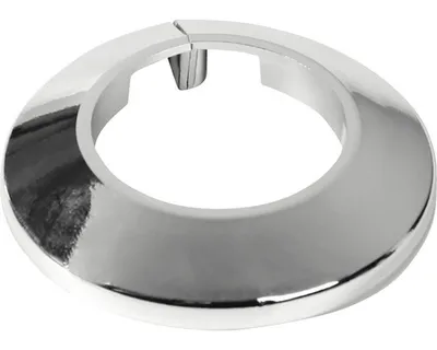 Obrázek produktu pro Jednoduchá rozeta Ø 15 mm plast chrom 1 Kus