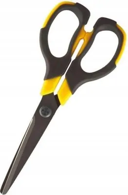Immagine prodotto di Forbici da ufficio giallo blister NON STICK