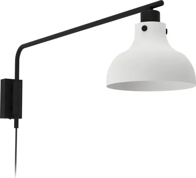 Immagine prodotto di Eglo 43843 MATLOCK E27 applique da parete grigio nero