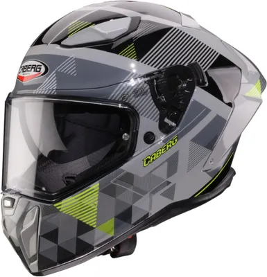 Produktbild von CABERG DRIFT EVO II PRISM Integralhelm XL in gelb/grau/schwarz