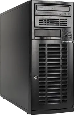 Image de bluechip SERVERline T40321s Tower, processeur Intel® Xeon® Silver 4410Y / jusqu'à 3.90 GHz, 32 Go DDR5, 2 x 960 Go SSD, 2 x RJ45 (10 Gb/s)