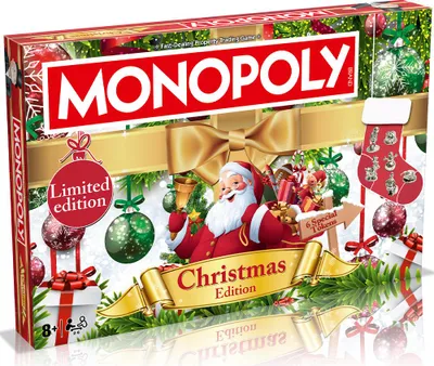 Produktbild von Gewinnbringende Züge – Monopoly-Ent – Weihnachten 2026 Englisch