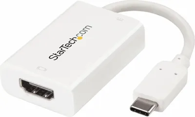 Obrázek produktu pro StarTech.com CDP2HDUCPW, USB typu C, HDMI výstup, 3840 x 2160 px