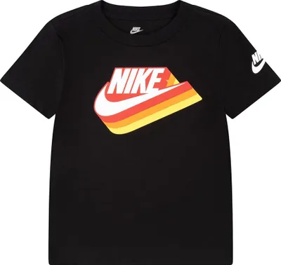 Produktbild von Nike Kids Gradient Futura Kurzarm-t-shirt Schwarz 6-7 Years Jungen Schwarz 6-7 Years