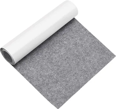 Produktbild von Selbstklebender Filz 2mm Meterware 30 x 200 cm für Möbelgleiter (Grau)