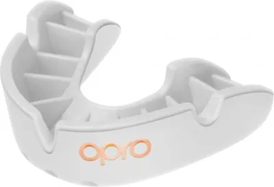 Image de Protège-dents Opro Bronze Enhanced Fit - Blanc