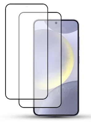 Obrázok produktu pre 2-balenie Samsung S24 Ochranné sklo na displej - Tvrdené sklo 9H - Super kvalita 3D