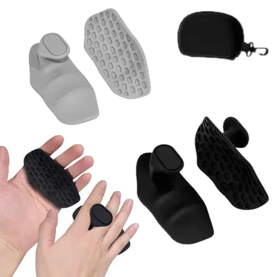 Productafbeelding van Grip handschoenen trainingshandschoenen - Antislip rubber - Vingerloos - 2 paar
