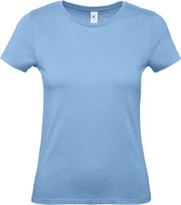 Produktbild von B&C TW02T | Damen T-Shirt / 100 - Farbe: Sky Blue - Größe: M