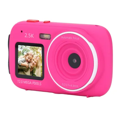 Obrázek produktu pro Digitální fotoaparát,Fotoaparát s 16x digitálním zoomem,Fotoaparát s automatickým ostřením,Selfie fotoaparát,Digitální fotoaparát s ochranou proti otřesům,Digitální fotoaparát s dvojitou obrazovkou